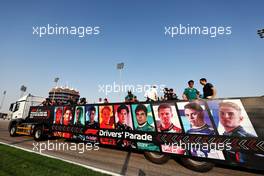 Drivers' Parade. 05.03.2023. Formula 1 World Championship, Rd 1, Bahrain Grand Prix, Sakhir, Bahrain, Race Day.