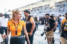 Sophie Ogg (GBR) McLaren Communications Director. 05.03.2023. Formula 1 World Championship, Rd 1, Bahrain Grand Prix, Sakhir, Bahrain, Race Day.