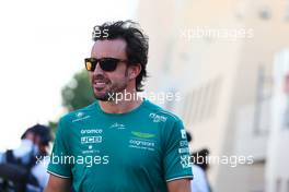 Fernando Alonso (ESP) Aston Martin F1 Team. 02.03.2023. Formula 1 World Championship, Rd 1, Bahrain Grand Prix, Sakhir, Bahrain, Preparation Day.
