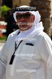 Crown Prince Shaikh Salman bin Isa Hamad Al Khalifa (BRN). 02.03.2023. Formula 1 World Championship, Rd 1, Bahrain Grand Prix, Sakhir, Bahrain, Preparation Day.