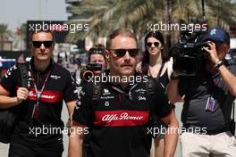 Valtteri Bottas (FIN) Alfa Romeo F1 Team. 02.03.2023. Formula 1 World Championship, Rd 1, Bahrain Grand Prix, Sakhir, Bahrain, Preparation Day.