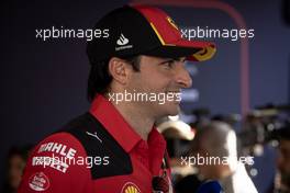 Carlos Sainz Jr (ESP) Ferrari. 02.03.2023. Formula 1 World Championship, Rd 1, Bahrain Grand Prix, Sakhir, Bahrain, Preparation Day.