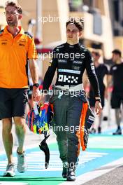 Oscar Piastri (AUS) McLaren. 02.03.2023. Formula 1 World Championship, Rd 1, Bahrain Grand Prix, Sakhir, Bahrain, Preparation Day.