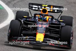 Sergio Perez (MEX) Red Bull Racing RB19. 03.11.2023. Formula 1 World Championship, Rd 21, Brazilian Grand Prix, Sao Paulo, Brazil, Qualifying Day.