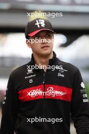 Zhou Guanyu (CHN) Alfa Romeo F1 Team. 03.11.2023. Formula 1 World Championship, Rd 21, Brazilian Grand Prix, Sao Paulo, Brazil, Qualifying Day.