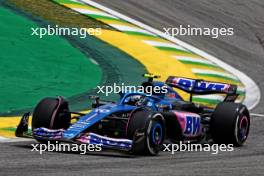 Pierre Gasly (FRA) Alpine F1 Team A523. 03.11.2023. Formula 1 World Championship, Rd 21, Brazilian Grand Prix, Sao Paulo, Brazil, Qualifying Day.