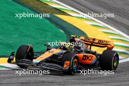 Lando Norris (GBR) McLaren MCL60. 03.11.2023. Formula 1 World Championship, Rd 21, Brazilian Grand Prix, Sao Paulo, Brazil, Qualifying Day.