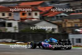 Esteban Ocon (FRA) Alpine F1 Team A523. 03.11.2023. Formula 1 World Championship, Rd 21, Brazilian Grand Prix, Sao Paulo, Brazil, Qualifying Day.
