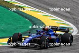 Logan Sargeant (USA) Williams Racing FW45. 03.11.2023. Formula 1 World Championship, Rd 21, Brazilian Grand Prix, Sao Paulo, Brazil, Qualifying Day.