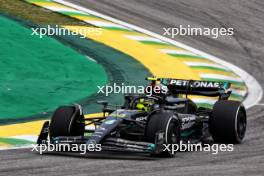 Lewis Hamilton (GBR) Mercedes AMG F1 W14.  03.11.2023. Formula 1 World Championship, Rd 21, Brazilian Grand Prix, Sao Paulo, Brazil, Qualifying Day.