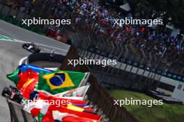 Zhou Guanyu (CHN) Alfa Romeo F1 Team C43. 05.11.2023. Formula 1 World Championship, Rd 21, Brazilian Grand Prix, Sao Paulo, Brazil, Race Day.