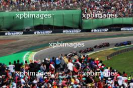 Nico Hulkenberg (GER) Haas VF-23. 05.11.2023. Formula 1 World Championship, Rd 21, Brazilian Grand Prix, Sao Paulo, Brazil, Race Day.