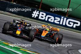 Max Verstappen (NLD) Red Bull Racing RB19. 05.11.2023. Formula 1 World Championship, Rd 21, Brazilian Grand Prix, Sao Paulo, Brazil, Race Day.