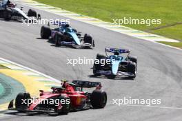 Carlos Sainz Jr (ESP) Ferrari SF-23. 05.11.2023. Formula 1 World Championship, Rd 21, Brazilian Grand Prix, Sao Paulo, Brazil, Race Day.