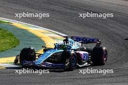 Esteban Ocon (FRA) Alpine F1 Team A523. 04.11.2023. Formula 1 World Championship, Rd 21, Brazilian Grand Prix, Sao Paulo, Brazil, Sprint Day.