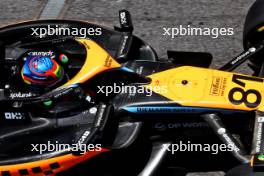 Oscar Piastri (AUS) McLaren MCL60. 04.11.2023. Formula 1 World Championship, Rd 21, Brazilian Grand Prix, Sao Paulo, Brazil, Sprint Day.
