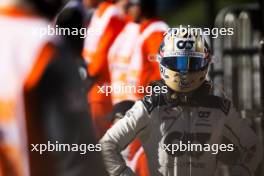 Daniel Ricciardo (AUS) AlphaTauri in parc ferme. 04.11.2023. Formula 1 World Championship, Rd 21, Brazilian Grand Prix, Sao Paulo, Brazil, Sprint Day.