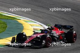 Zhou Guanyu (CHN) Alfa Romeo F1 Team C43. 04.11.2023. Formula 1 World Championship, Rd 21, Brazilian Grand Prix, Sao Paulo, Brazil, Sprint Day.