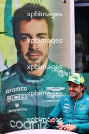 Fernando Alonso (ESP) Aston Martin F1 Team. 02.11.2023. Formula 1 World Championship, Rd 21, Brazilian Grand Prix, Sao Paulo, Brazil, Preparation Day.