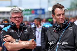 (L to R): Otmar Szafnauer (USA) Alpine F1 Team, Team Principal with Laurent Rossi (FRA) Alpine Chief Executive Officer. 18.06.2023. Formula 1 World Championship, Rd 9, Canadian Grand Prix, Montreal, Canada, Race Day.