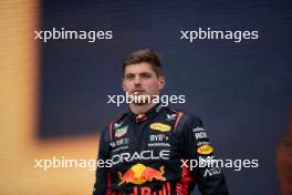 Race winner Max Verstappen (NLD) Red Bull Racing on the podium. 18.06.2023. Formula 1 World Championship, Rd 9, Canadian Grand Prix, Montreal, Canada, Race Day.