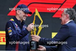 Adrian Newey (GBR) Red Bull Racing Chief Technical Officer celebrates on the podium. 18.06.2023. Formula 1 World Championship, Rd 9, Canadian Grand Prix, Montreal, Canada, Race Day.