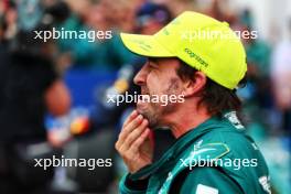 Second placed Fernando Alonso (ESP) Aston Martin F1 Team in parc ferme. 18.06.2023. Formula 1 World Championship, Rd 9, Canadian Grand Prix, Montreal, Canada, Race Day.