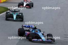 Pierre Gasly (FRA) Alpine F1 Team A523. 18.06.2023. Formula 1 World Championship, Rd 9, Canadian Grand Prix, Montreal, Canada, Race Day.