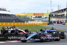 Pierre Gasly (FRA) Alpine F1 Team A523. 18.06.2023. Formula 1 World Championship, Rd 9, Canadian Grand Prix, Montreal, Canada, Race Day.