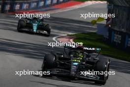 Lewis Hamilton (GBR) Mercedes AMG F1 W14. 18.06.2023. Formula 1 World Championship, Rd 9, Canadian Grand Prix, Montreal, Canada, Race Day.