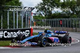 Pierre Gasly (FRA) Alpine F1 Team A523. 18.06.2023. Formula 1 World Championship, Rd 9, Canadian Grand Prix, Montreal, Canada, Race Day.