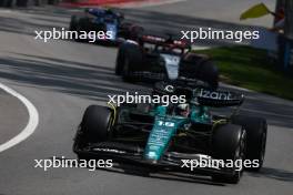 Lance Stroll (CDN) Aston Martin F1 Team AMR23. 18.06.2023. Formula 1 World Championship, Rd 9, Canadian Grand Prix, Montreal, Canada, Race Day.