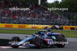 Pierre Gasly (FRA) Alpine F1 Team A523. 18.06.2023. Formula 1 World Championship, Rd 9, Canadian Grand Prix, Montreal, Canada, Race Day.