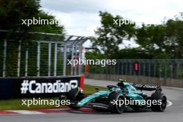 Fernando Alonso (ESP) Aston Martin F1 Team AMR23. 18.06.2023. Formula 1 World Championship, Rd 9, Canadian Grand Prix, Montreal, Canada, Race Day.