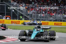 Lance Stroll (CDN) Aston Martin F1 Team AMR23. 18.06.2023. Formula 1 World Championship, Rd 9, Canadian Grand Prix, Montreal, Canada, Race Day.