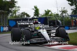 Lewis Hamilton (GBR) Mercedes AMG F1 W14. 17.06.2023. Formula 1 World Championship, Rd 9, Canadian Grand Prix, Montreal, Canada, Qualifying Day.