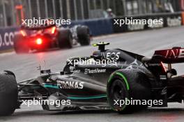 Lewis Hamilton (GBR) Mercedes AMG F1 W14 runs wide. 17.06.2023. Formula 1 World Championship, Rd 9, Canadian Grand Prix, Montreal, Canada, Qualifying Day.