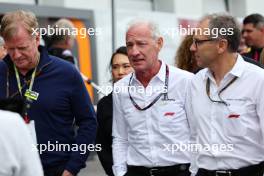 Greg Maffei (USA) Liberty Media Corporation President and Chief Executive Officer with Stefano Domenicali (ITA) Formula One President and CEO. 18.06.2023. Formula 1 World Championship, Rd 9, Canadian Grand Prix, Montreal, Canada, Race Day.