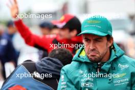 Fernando Alonso (ESP) Aston Martin F1 Team on the drivers' parade. 18.06.2023. Formula 1 World Championship, Rd 9, Canadian Grand Prix, Montreal, Canada, Race Day.