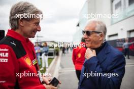 Piero Ferrari (ITA) Ferrari Vice-President (Right). 18.06.2023. Formula 1 World Championship, Rd 9, Canadian Grand Prix, Montreal, Canada, Race Day.