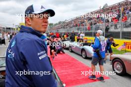 Alexander Albon (THA) Williams Racing on the drivers' parade. 18.06.2023. Formula 1 World Championship, Rd 9, Canadian Grand Prix, Montreal, Canada, Race Day.