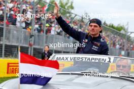 Max Verstappen (NLD) Red Bull Racing on the drivers' parade. 18.06.2023. Formula 1 World Championship, Rd 9, Canadian Grand Prix, Montreal, Canada, Race Day.