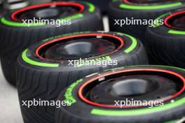 Wet Pirelli tyres. 15.06.2023. Formula 1 World Championship, Rd 9, Canadian Grand Prix, Montreal, Canada, Preparation Day.