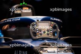 Alpine F1 Team A523 steering wheel. 15.06.2023. Formula 1 World Championship, Rd 9, Canadian Grand Prix, Montreal, Canada, Preparation Day.