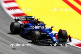 Logan Sargeant (USA) Williams Racing FW45. 02.06.2023 Formula 1 World Championship, Rd 8, Spanish Grand Prix, Barcelona, Spain, Practice Day.