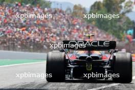 Sergio Perez (MEX) Red Bull Racing RB19. 02.06.2023 Formula 1 World Championship, Rd 8, Spanish Grand Prix, Barcelona, Spain, Practice Day.