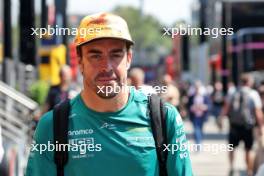 Fernando Alonso (ESP) Aston Martin F1 Team. 02.06.2023 Formula 1 World Championship, Rd 8, Spanish Grand Prix, Barcelona, Spain, Practice Day.