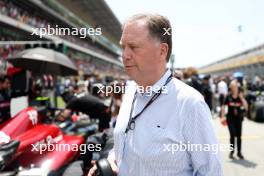 Finn Rausing (SWE) Tetra Laval Co-Owner and Alfa Romeo F1 Team Co-Owner on the grid. 04.06.2023. Formula 1 World Championship, Rd 8, Spanish Grand Prix, Barcelona, Spain, Race Day.