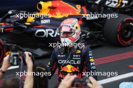 Race winner Max Verstappen (NLD) Red Bull Racing celebrates in parc ferme. 04.06.2023. Formula 1 World Championship, Rd 8, Spanish Grand Prix, Barcelona, Spain, Race Day.