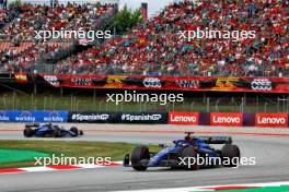 Alexander Albon (THA) Williams Racing FW45. 04.06.2023. Formula 1 World Championship, Rd 8, Spanish Grand Prix, Barcelona, Spain, Race Day.